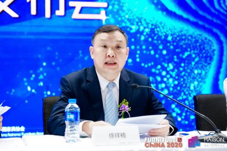 点击看大图 中国家具协会理事长 徐祥楠致辞